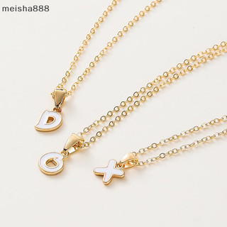 Meisha888 Thời Trang Cá Tính 26 Ban Đầu Vòng Cổ Quyến Rũ Dành Cho Nữ Thiết Kế Cao Cấp Tên Vòng Cổ Nữ Trang Sức Quà Tặng