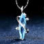 ❤ Ban Đầu Phong Cách Mới Đa Phong Cách Sapphire Series Full Kim Cương Bạc Vòng Cổ Nữ Bán Chạy Mặt Dây Chuyền Sapphire Tinh Tế Sang Trọng Quà Tặng