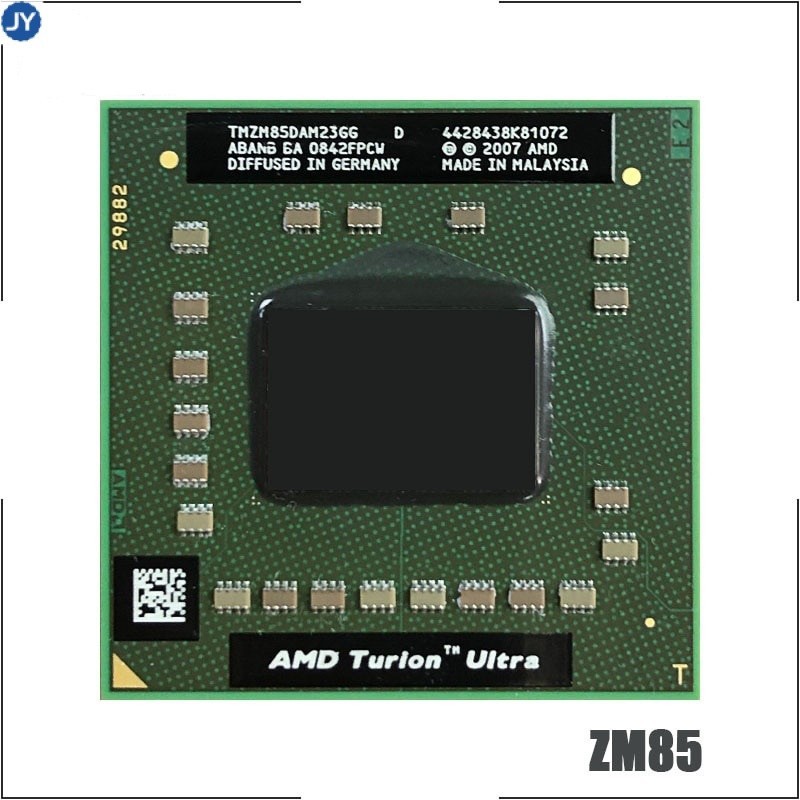 Amd Turion X2 Ultra ZM85 ZM 85 ZM85 Bộ xử lý CPU lõi kép 2,3 GHz TMZ85DAM23GG Ổ cắm S1