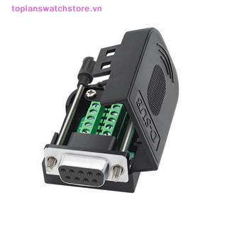 Toplanswatchstore DB9 Connector RS232 Nam Nữ 9 Pin RS485 Thiết Bị Đầu Cuối Đột Phá COM Kết Nối VN