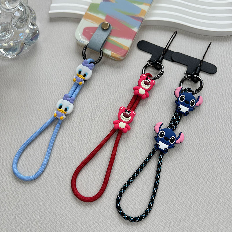 Dây đeo điện thoại Stitch dễ thương, dây buộc chắc chắn cho điện thoại/máy ảnh