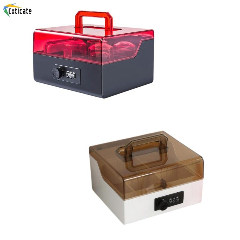 Hộp đựng con dấu chuyên nghiệp Nhẹ sành điệu với hộp khóa kết hợp trong suốt cho văn phòng