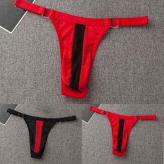 [Otorl] Túi lưới phồng nam G-string Thong Bikini Quần lót lưng chữ T thấp Tanga