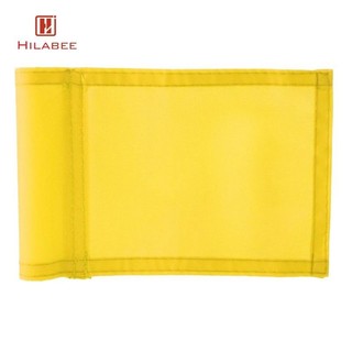 Cờ Golf HILABEE Có Ống Lắp, s Cho Sân Golf, Cờ Nylon Mini 15x24.5cm