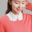 ESSENCEH Cổ Giả, Khăn Ren Cổ Có Thể Tháo Rời Cổ Giả, Khăn Choàng Quấn Trang Trí DIY Khăn Choàng Quấn Nữ Bé Gái