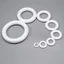 YUJINI 1 Vòng hoa thủ công DIY, Vòng xốp trắng tròn, Polystyrene bền cho đồ thủ công Giáng sinh 5 / 7 / 8 / 10 / 12 / 15 / 17 / 20cm Trang trí tiệc cưới