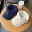 Mũ Snapback EBINLANDS Hip Hop, Mũ Bóng Chày Cotton Màu Trơn, Vành Rộng Thêu Gấu Bắc Cực Mũ Chống Nắng Nữ Và Nam