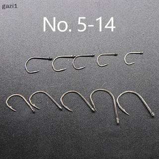 [Gazi1] 100 Chiếc Móc Câu Cá Iseini Vàng 100 Cái / Hộp Thanh Toán Ống Đen Iseini Áp Lực Chân W / Vòng Tròn / Barbs Boutique