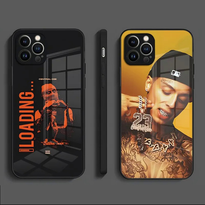 Ốp điện thoại BK-1 Central Cee Uk Rapper Kính cường lực ForiPhone 17,15 14 13 12 11 Pro Max X XR XS 7 8 Plus SE 2020 Cover Funda 0564