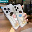 ibumpers Ốp Lưng Iphone Cute bựa Couple Hoạt Hình Hoạ Tiết Ốp Điện Thoại Trong Suốt Dày Dặn TPU Silicone Mềm Chống Sốc Cho Iphone 15 14 12 13 11 Pro Max IP 7 8 Plus Iphon X XS XR