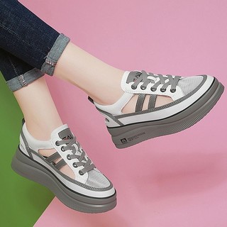Baotou Giày Sandal Thể Thao Nữ Đế Mềm Mùa Xuân Đế Dày Rỗng Thoáng Khí Giày Trắng Lỗ Giày Sandal Thể Thao Baotou Nữ Đế Mềm Mùa Xuân Thường Ngày Đế Dày Rỗng Thoáng Khí Giày Trắng Lỗ
