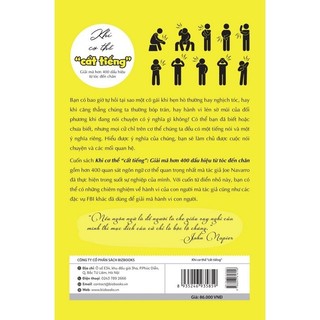 Sách - Khi cơ thể "cất tiếng" - Giải mã hơn 400 dấu hiệu từ tóc đến chân