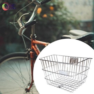 Giỏ trước xe đạp Dovewill Dây kim loại Thiết thực gắn phía trước cho xe đạp đường núi