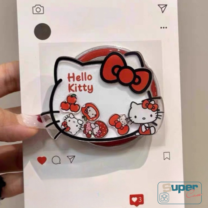 Ốp Lưng Oppo A3Pro A3X A12 A17 A18 A54 A7 A60 A57 A5s A38 A58 A3s A78 A17K A5 A79 A15 A16 A9 A92 A53 A77 A98 A77s A74 A16s A95 A52 A1K A96 A16K Dễ Thương Hello Kitty Đứng Mềm Mại Bao da