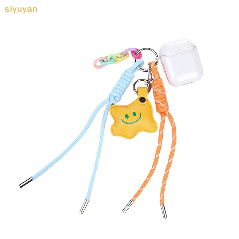 Siyuyan Handmade Móc Khóa DIY Túi Mặt Dây Dệt Mặt Dây Phụ Kiện Dễ Thương Dây Dệt Trang Trí VN
