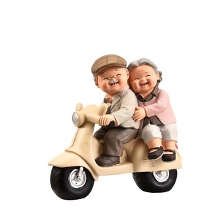 Tượng Ông Bà Cười dễ thương Myd.23 hạnh phúc ý nghĩa decor xinh xắn quà kỉ niệm quà cưới