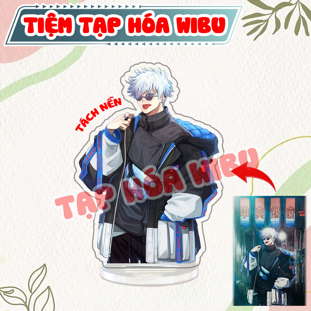 Mô hình Standee Tượng Bằng Acrylic In Theo Yêu Cầu Phụ Kiện Trang Trí Để Bàn Học Góc Làm Việc Anime Manga Tạp Hoá Wibu