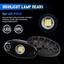 Đèn LED dưới gầm ô tô YRBWD, đèn LED dưới thân đơn màu Tất cả đèn khung gầm xe địa hình, đèn khung gầm thuyền ô tô 2024 - đèn trang trí ngoại thất xe tải địa hình cho xe Jeep