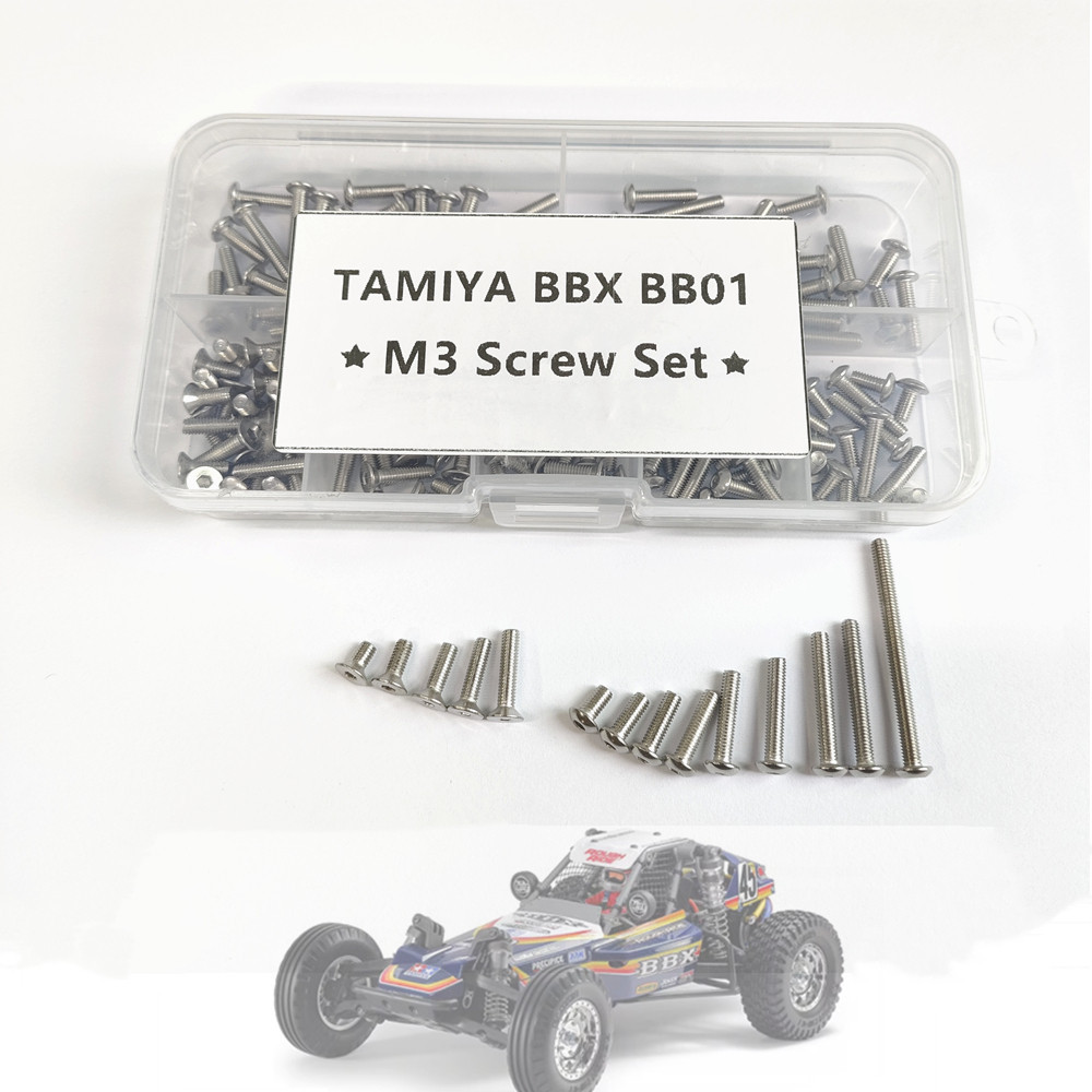 Tamiya BBX BB01 Bộ Vít Thép Không Gỉ M3 Lục Giác Ổ Cắm Vít Đầu Tròn ...