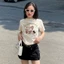 Áo Baby Tee Nữ In Hình Bubble Fish A51015