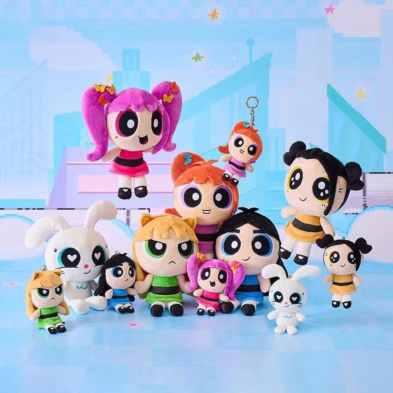 Kpop Idol NWJNS The Powerpuff Girls X Nj Túi Charm Sang Trọng Búp Bê ...