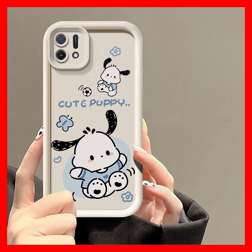 ốp lưng OPPO A16K A16E Ốp điện thoại PUPPY dễ thương tpu cho OPPO A16K KLQTSY