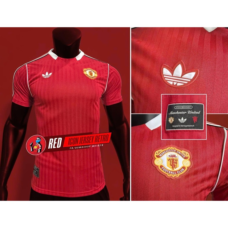 Áo Icon Jersey MU Retro ss2025-AMAD-PLAYER | Shopee Việt Nam
