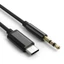 Cáp âm thanh USB C đến 3 5mm đa năng BTM cho các thiết bị khác nhau Chống mài mòn