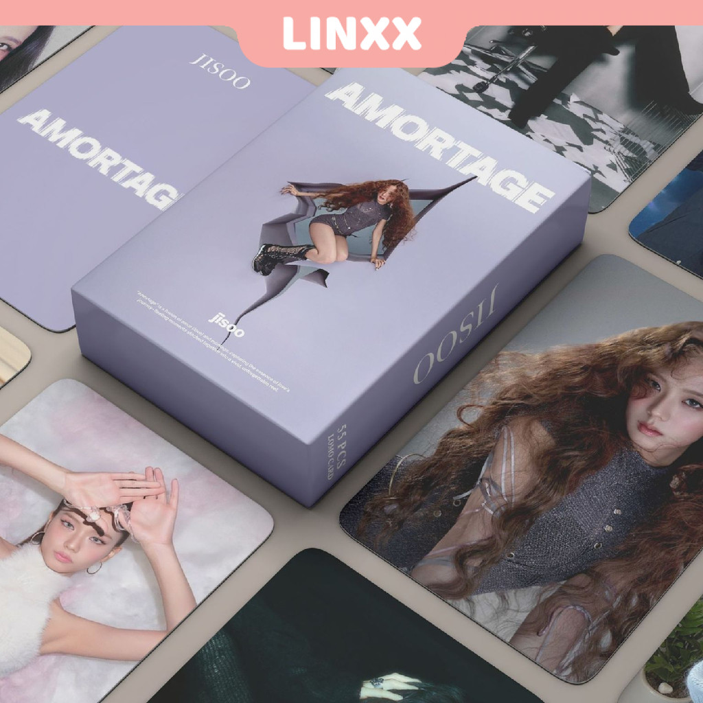 Blackpink Linxx 55 Chiếc BLACK PINK AMORTAGE Album Lomo Card Kpop ...