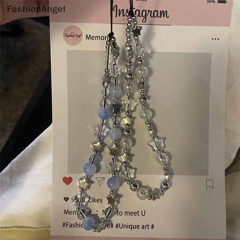 Fashionangel Ngôi Sao Thời Trang Đính Hạt Dây Điện Thoại Di Động Đa Năng Điện Thoại Di Động Chống Mất Dây Sáng Tạo Điện Thoại Di Động Dây Đeo Cổ Tay Ngắn Quà Tặng VN