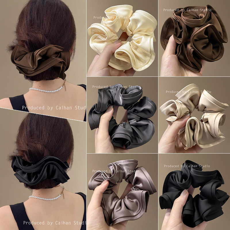 Đơn Giản Chất Lượng Cao Scrunchy Tóc Đầu 2026 Phong Cách Mới Chất Lượng Cao Phụ Kiện Tóc