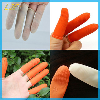 100 Bao Tay Cao Su Dày Dặn Bảo Vệ Ngón Tay Khi Làm Móng Nghệ Thuật