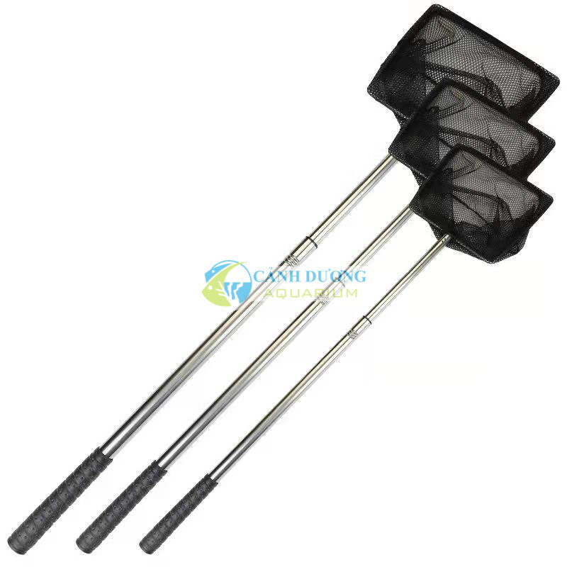 Vợt vớt cá cán inox 304 kéo dài điều chỉnh được | Shopee Việt Nam