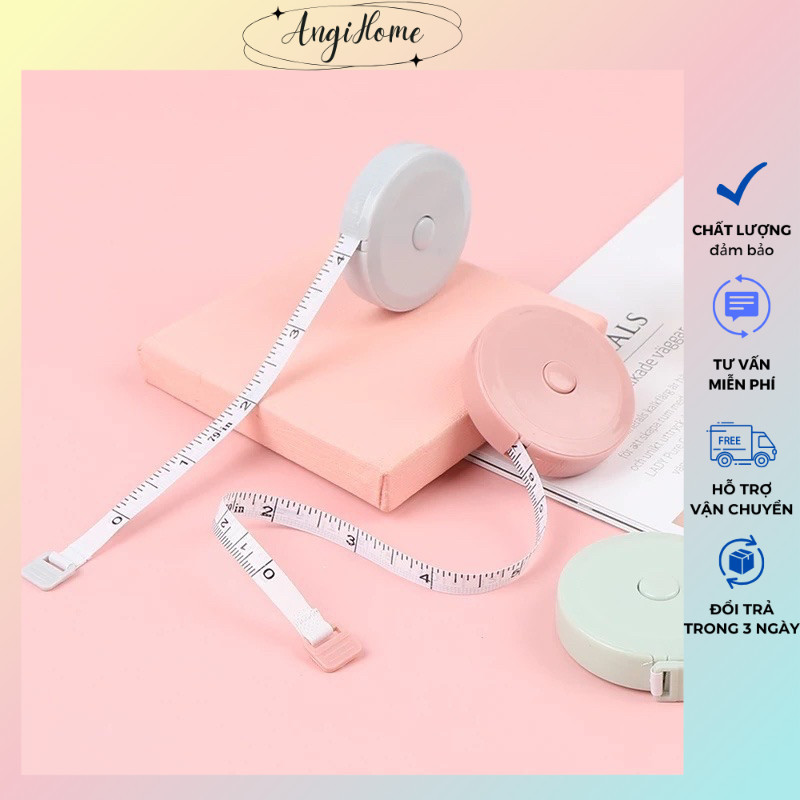 Thước Dây Đo Chiều Cao 1.5m Dạng Cuộn Tròn ANGIHOME