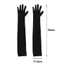 IAPPORTUNIA Găng Tay Dài & Găng Tay, Găng Tay Trong Suốt Liền Mạch Chống Nắng, Lưới Co Giãn Halloween 55cm Găng Tay Mỏng Mùa Hè Nữ