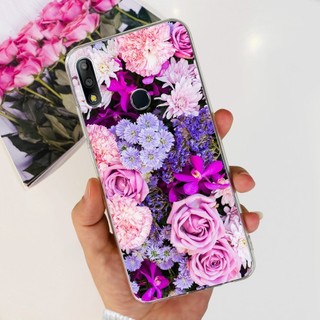 Ốp Lưng Cho Asus Zenfone Max Pro (M2) ZB631KL ZB633KL X01BDA X01AD X01BD Vỏ Mềm Trong Suốt Phi Hành Gia Hoa Phổ Biến
