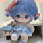 【Bingo】Đồ chơi nhồi bông dễ thương, búp bê cotton 20cm [bạn có thể chọn kiểu quần áo cụ thể] búp bê có xương và tóc màu xanh, món quà mà các bé gái thích（0138）