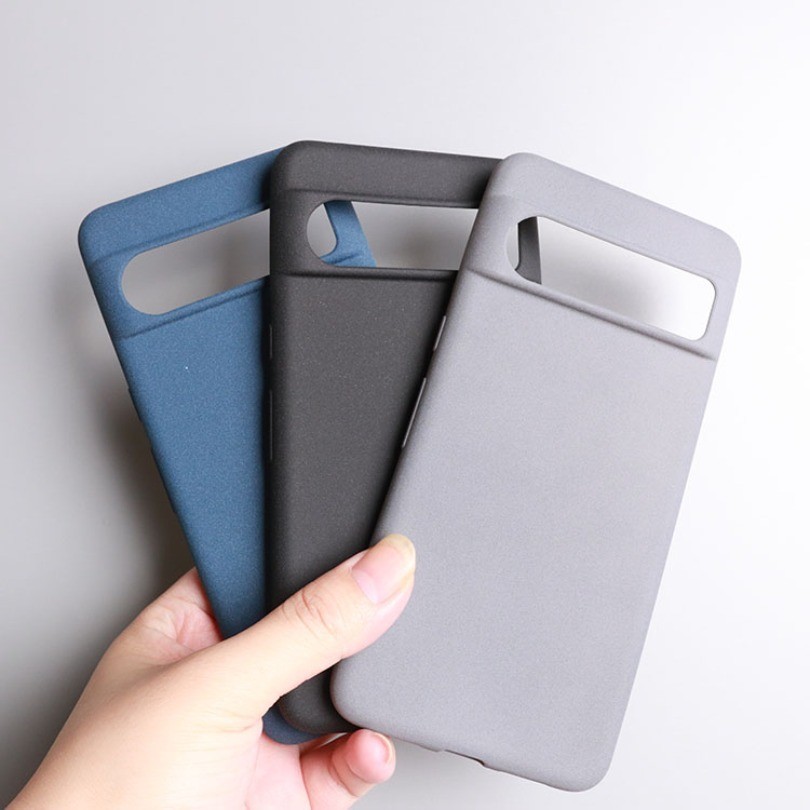 Dành Cho Google Pixel 8A 7A 5A 4A 8 7 6 Pro 3A 4 5 3 XL Lite Ốp Lưng Chống Vân Tay Mờ Cát Silicon Mềm