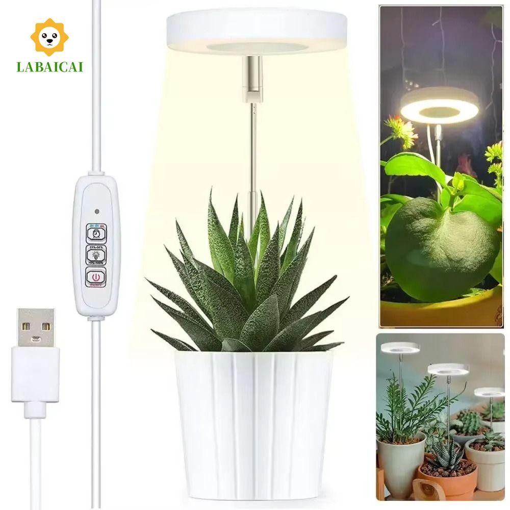 Đèn LED phát triển cây trồng LABAICAI 1 / 2 / 3 / 4 Đầu Dễ dàng lắp cây ...