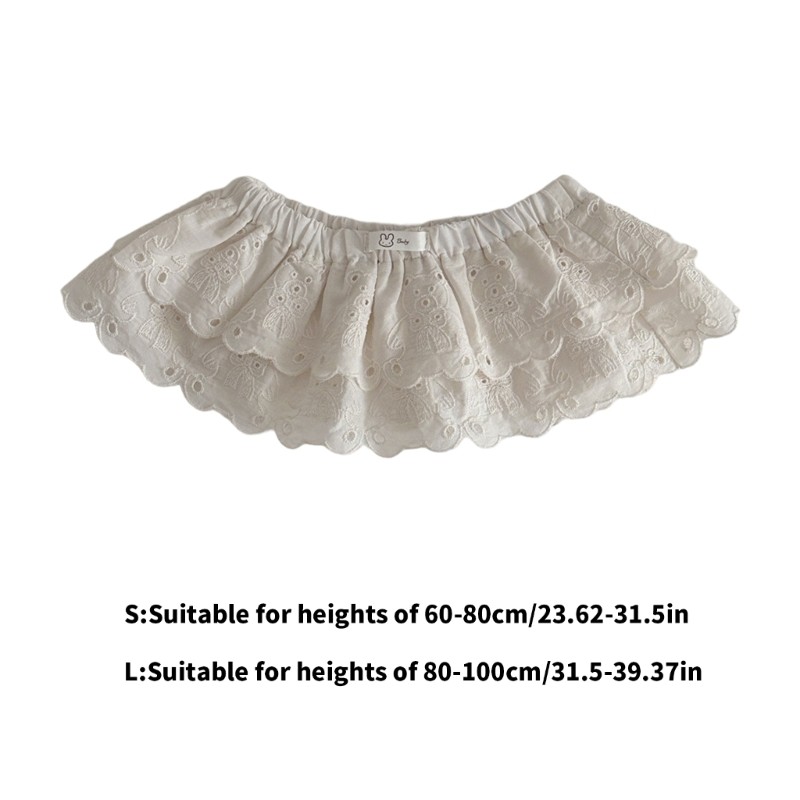 XGB Ren Thêu Váy Cotton Trang Phục Tập Đi Váy Tulle Sơ Sinh Váy Tulle