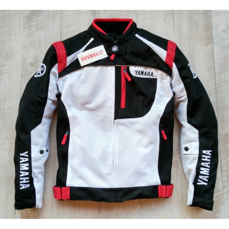 Áo khoác bảo hộ Yamaha ( kèm bộ gù giáp + áo mưa ) _racing