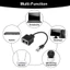 Cáp chuyển đổi Yoo Bộ chia Ethernet 1 đến 2 cho đầu nối LAN Ethernet