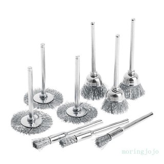 Jojo 9 Bàn chải thép Bàn chải bánh xe Máy mài khuôn Dụng cụ điện quay để khắc