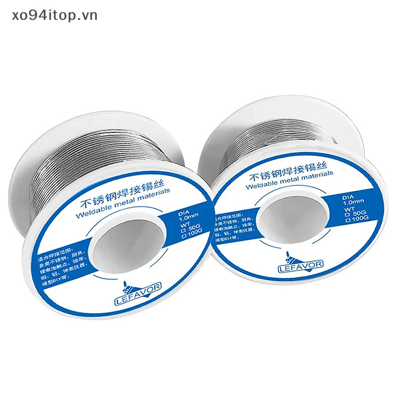 Xoitop Đa Năng Hàn Thông Lượng Dây Sắt Cuộn Dây Diamater Phụ Kiện Gia Đình 20g Dây Hàn Điện Tử Thiếc Nhựa Hàn Dây VN