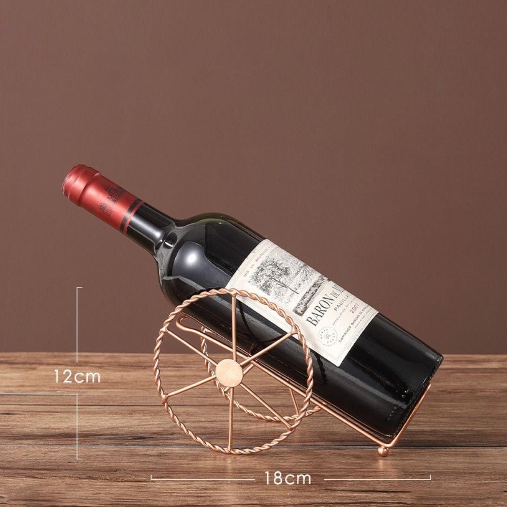 Giá để rượu vang đỏ DAYBRAKE, Trang trí quán Bar tại nhà Thiết kế bánh xe Giá đỡ trưng bày rượu vang, Giá đỡ rượu bằng đồng bền Chai rượu Whisky bia