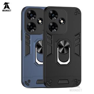Dành Cho infinix Hot 30 4G X6831 / 30 Play NFC / 30i Ốp điện thoại Có Chân Đế Vòng Metel Giá Đỡ Từ Tính Lưng Cứng Mềm TPU Edge Chống Sốc Chống Rơi Mỏng Bao