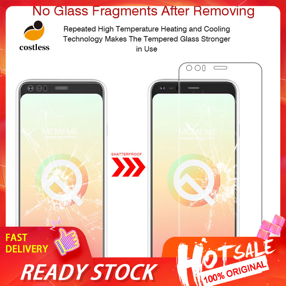 Phim bảo vệ màn hình kính cường lực toàn diện chống trầy xước không tốn kém cho Pixel 4 / 4XL