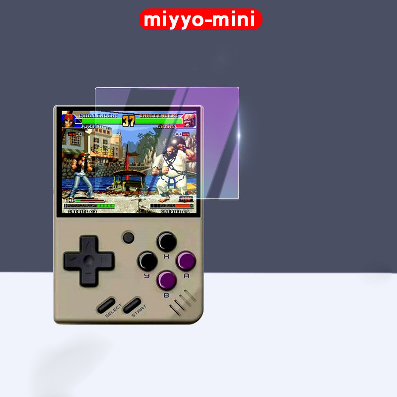 Dành Cho Miyoo Mini Chống Xanh Kính Cường Lực Bảo Vệ Màn Hình Cho Miyomini 2.8 inch Full Cover 9H Phim Bảo Vệ Trong Suốt