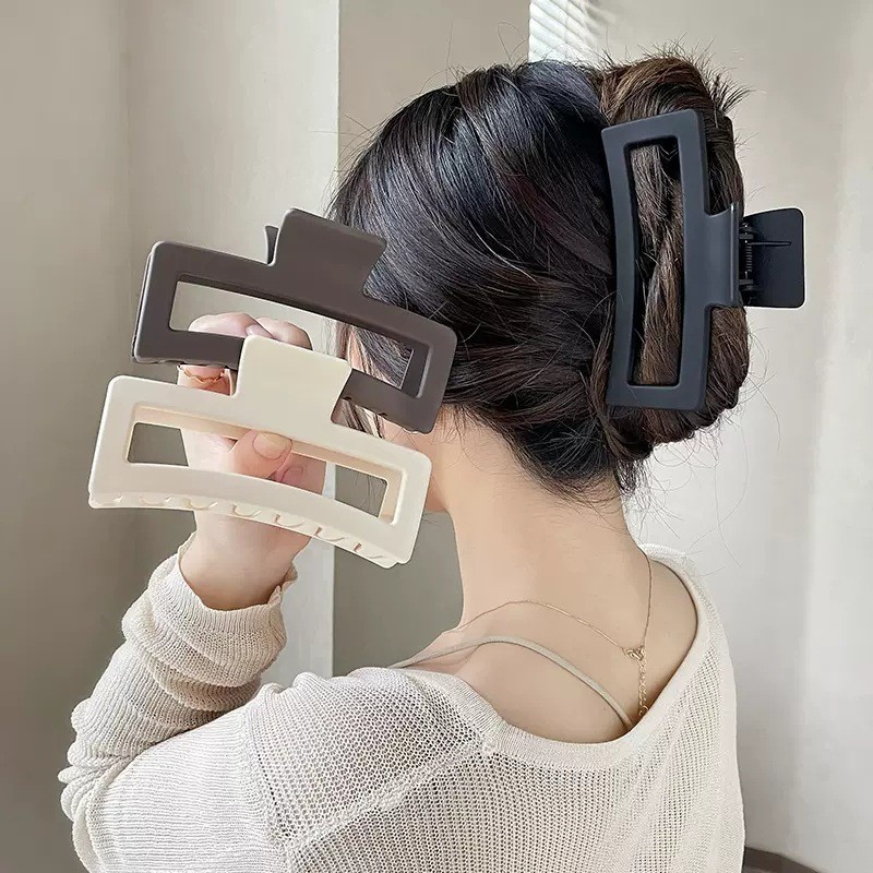 【Kẹp Tóc To】Kẹp Càng Cua To Lớn 13cm Acrylic Thời Trang Hàn Quốc