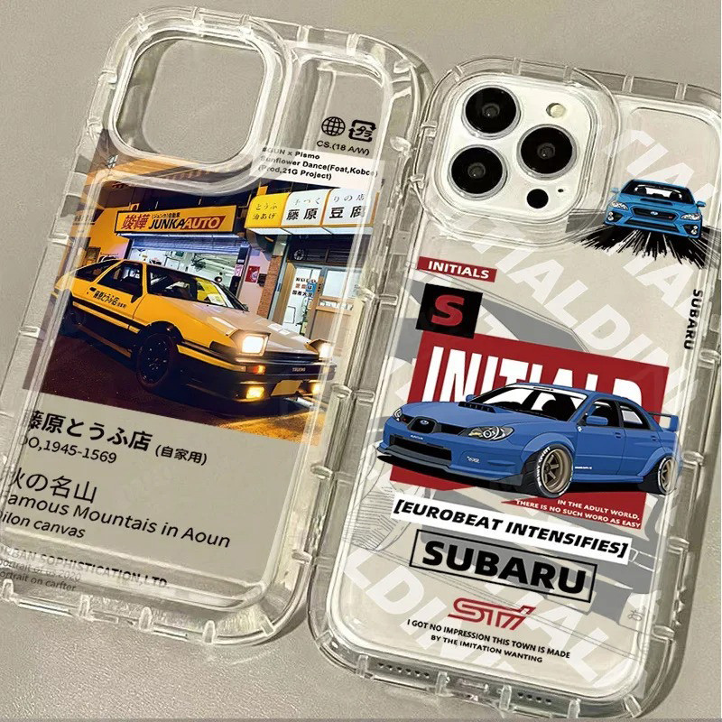 Dành Cho Xiaomi Redmi Note 13 12 Pro Plus 5G 9 Pro Max 11 Pro 10 4G 12 Turbo 9s Anime Ban Đầu D Xe Mềm Silicon Trong Suốt